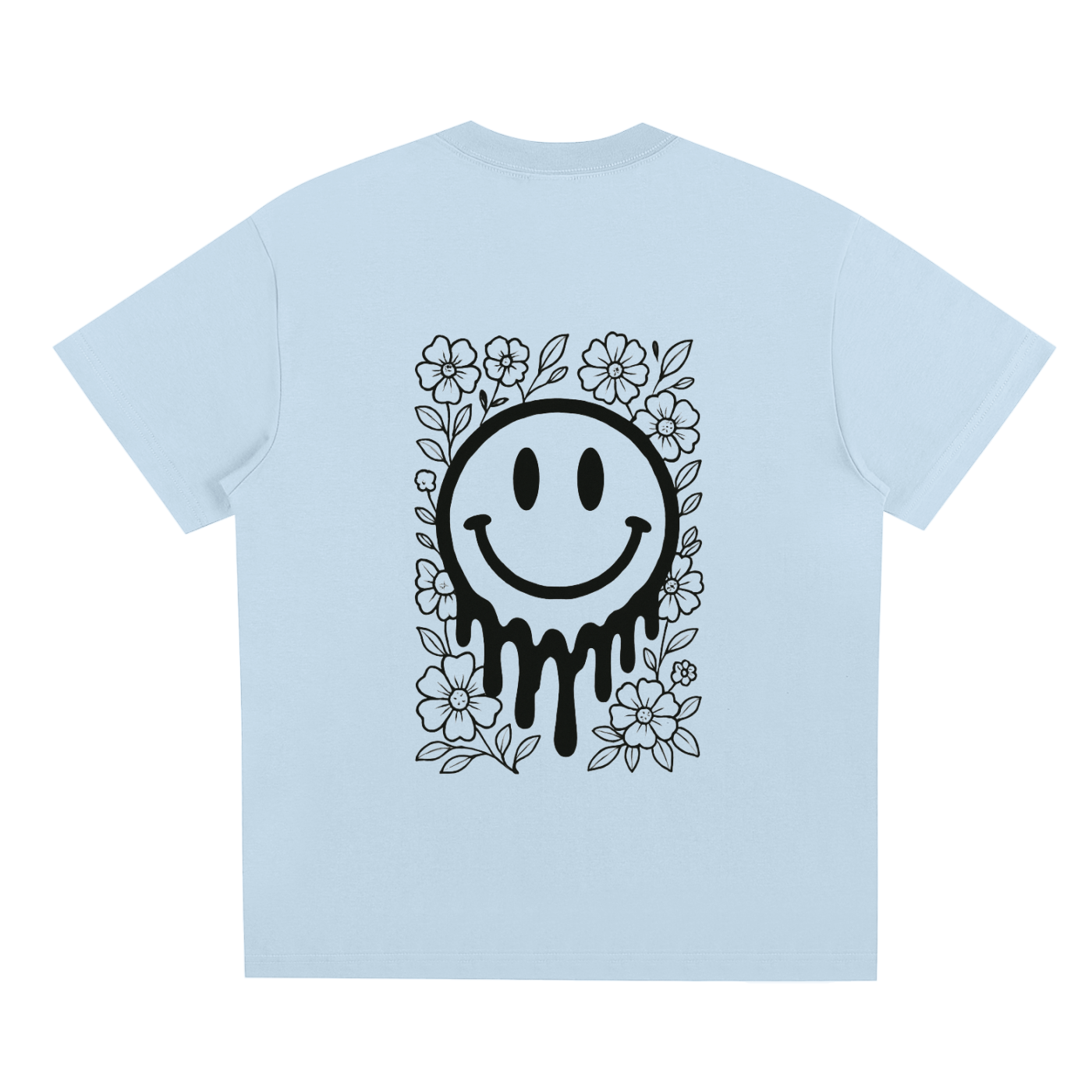Mixed Smiley Tee