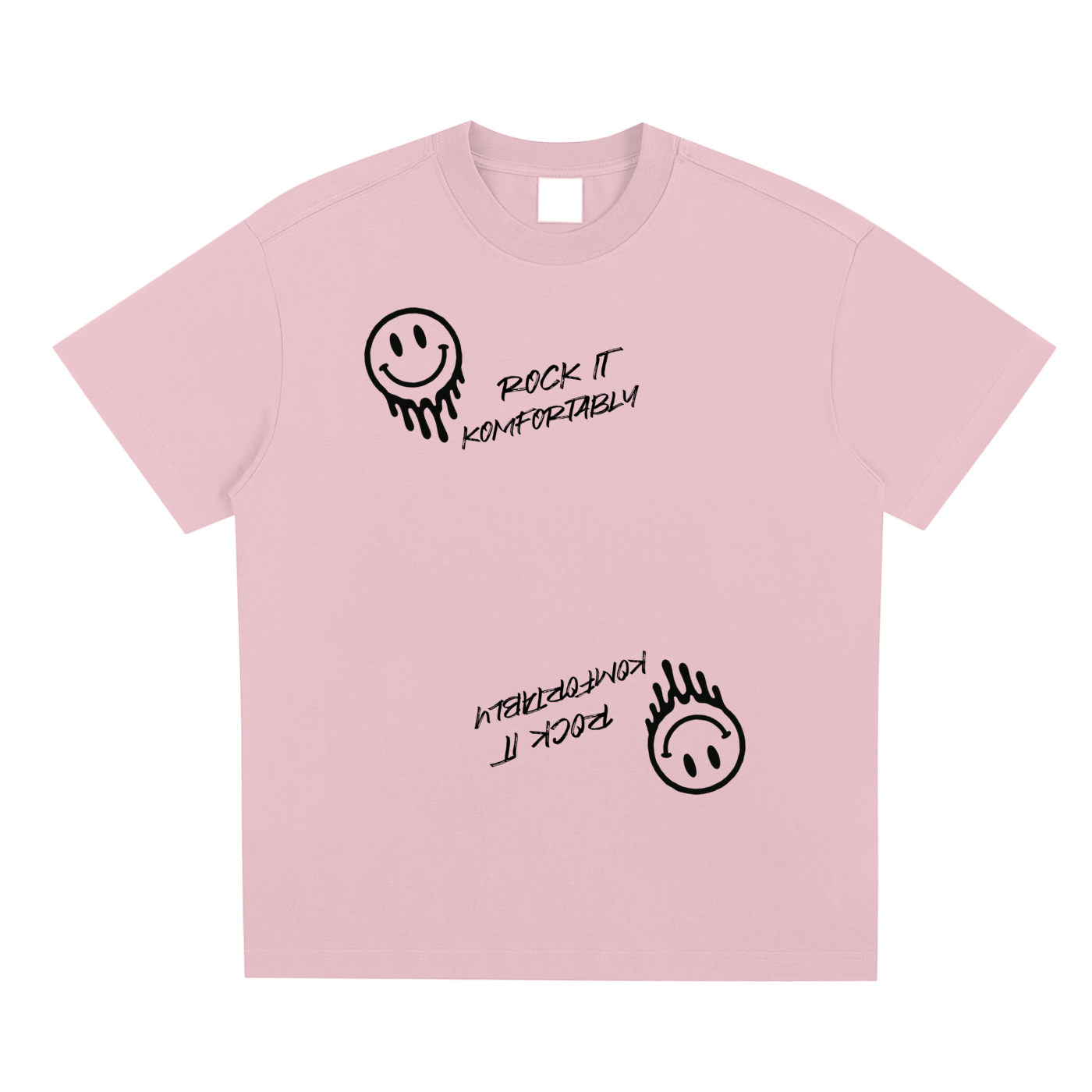 Mixed Smiley Tee