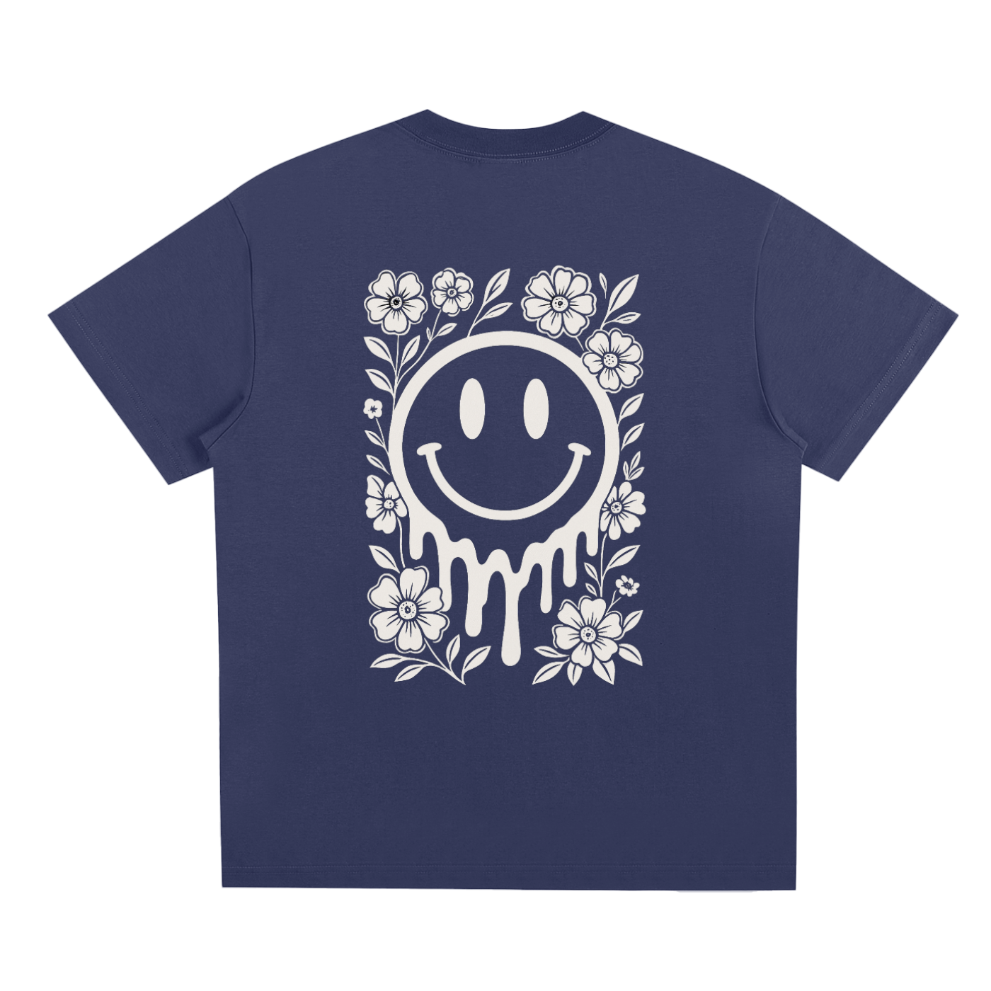 Smiley Krew Tee (White Print)
