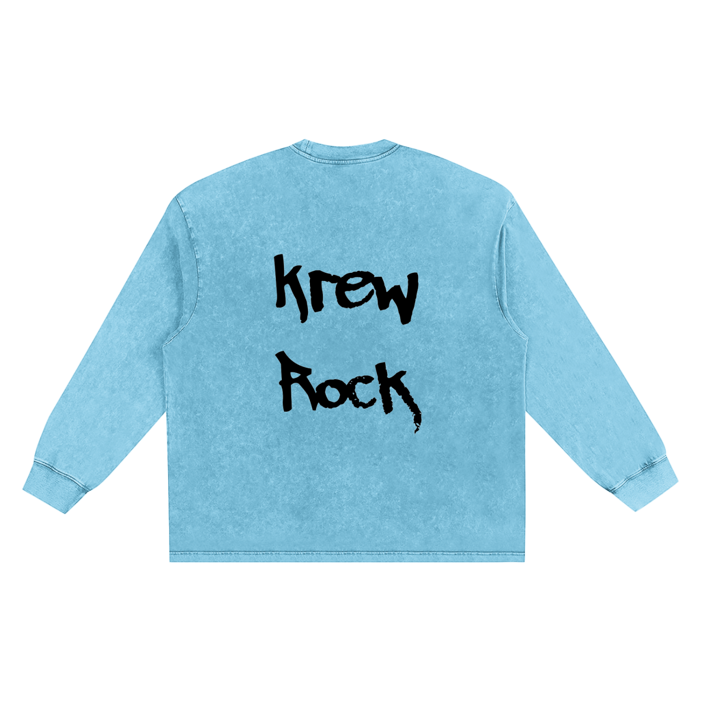 Snow Washed Frayed Edge T-Shirt