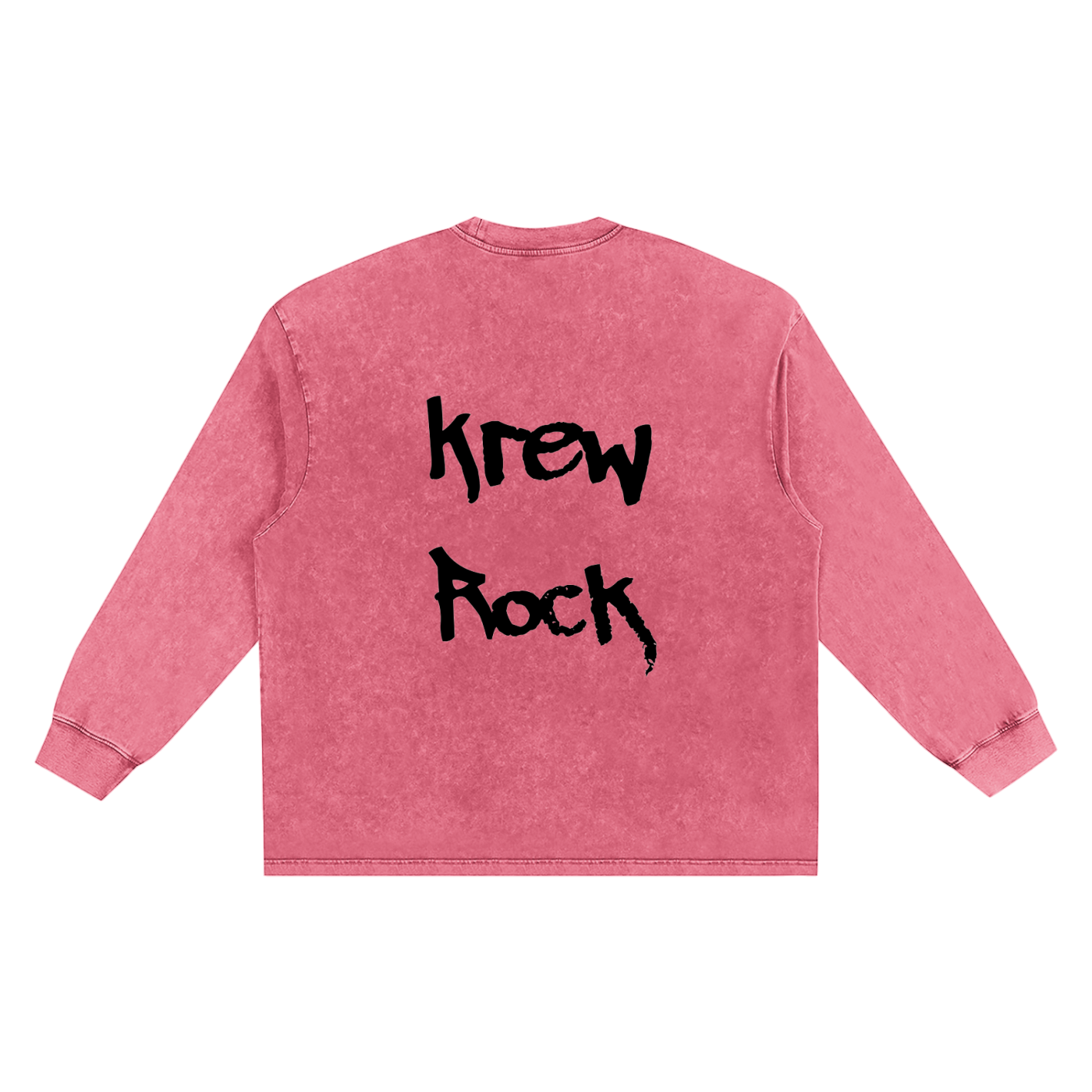 Snow Washed Frayed Edge T-Shirt