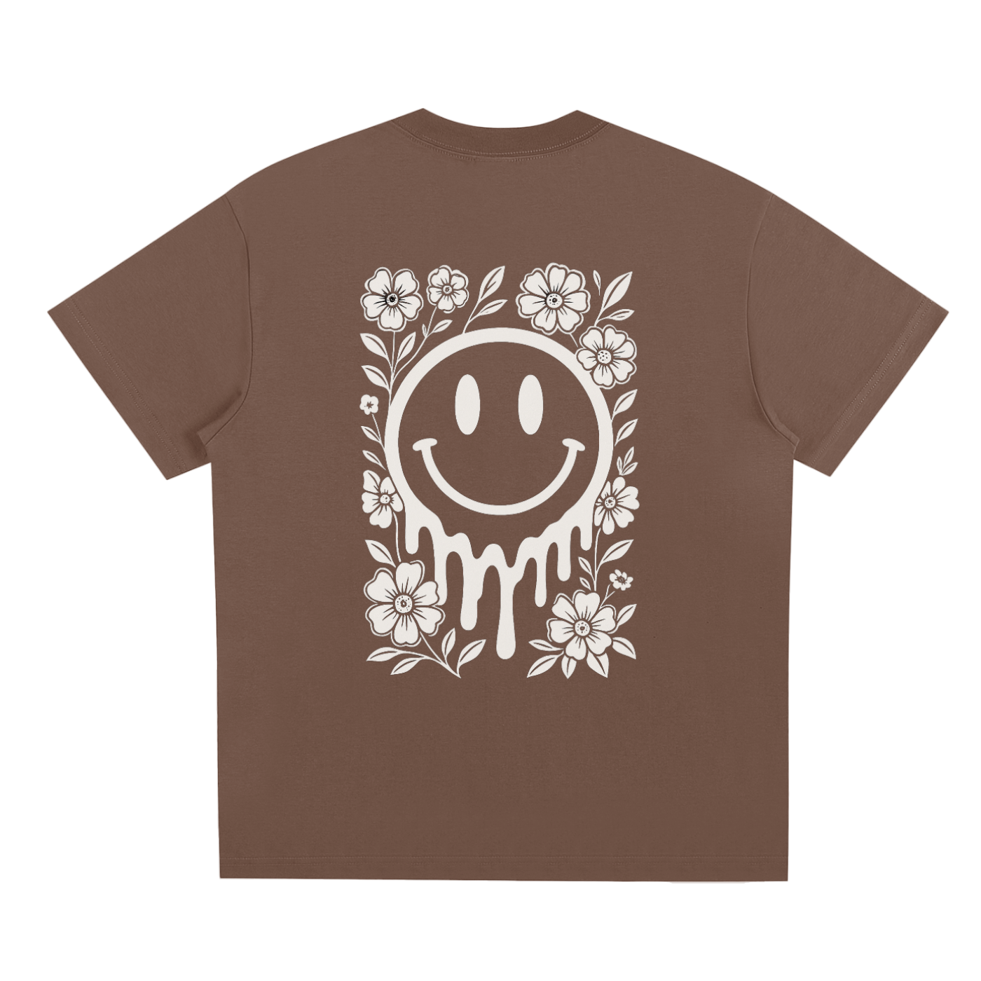 Smiley Krew Tee (White Print)