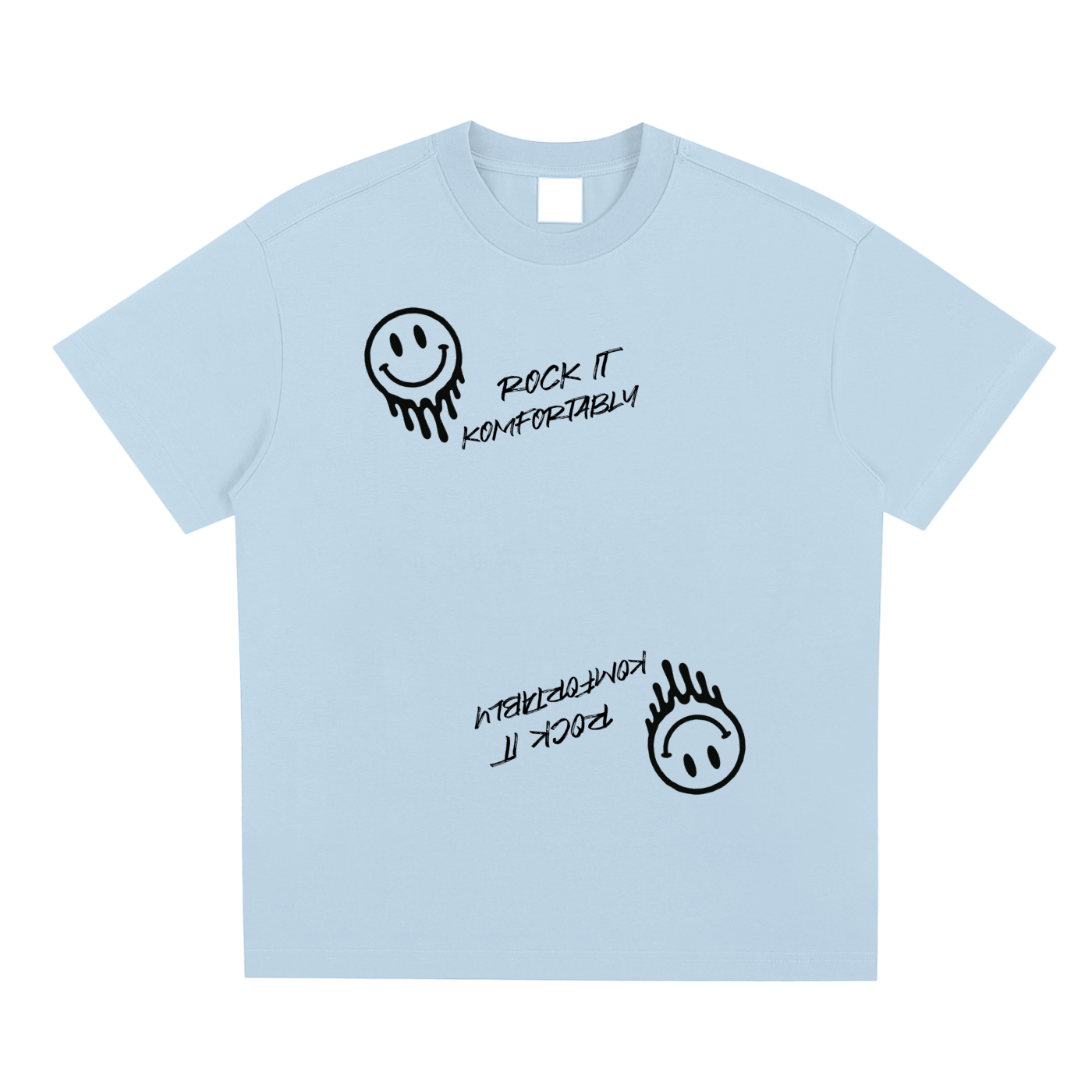 Mixed Smiley Tee