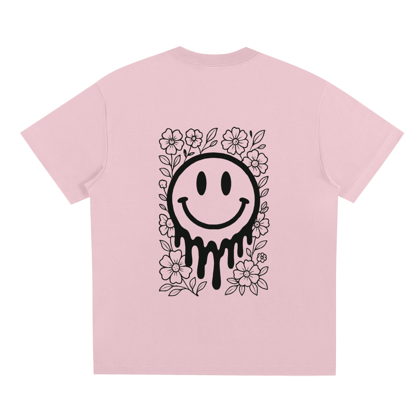 Mixed Smiley Tee