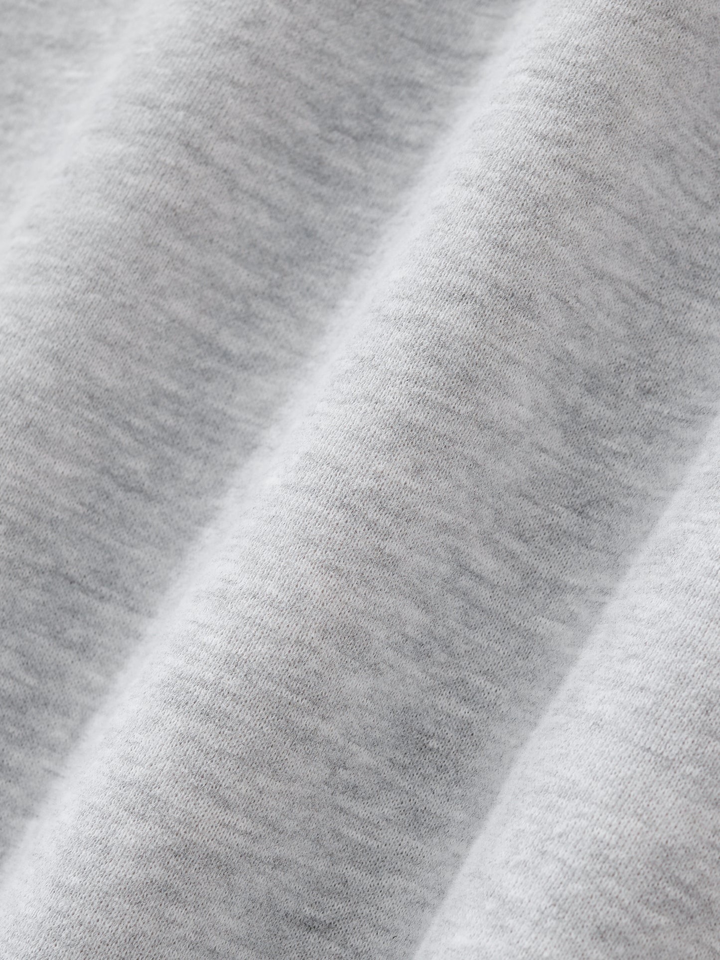 Contrast-Stitched Boxy Fleece Hoodie (Black Logo)