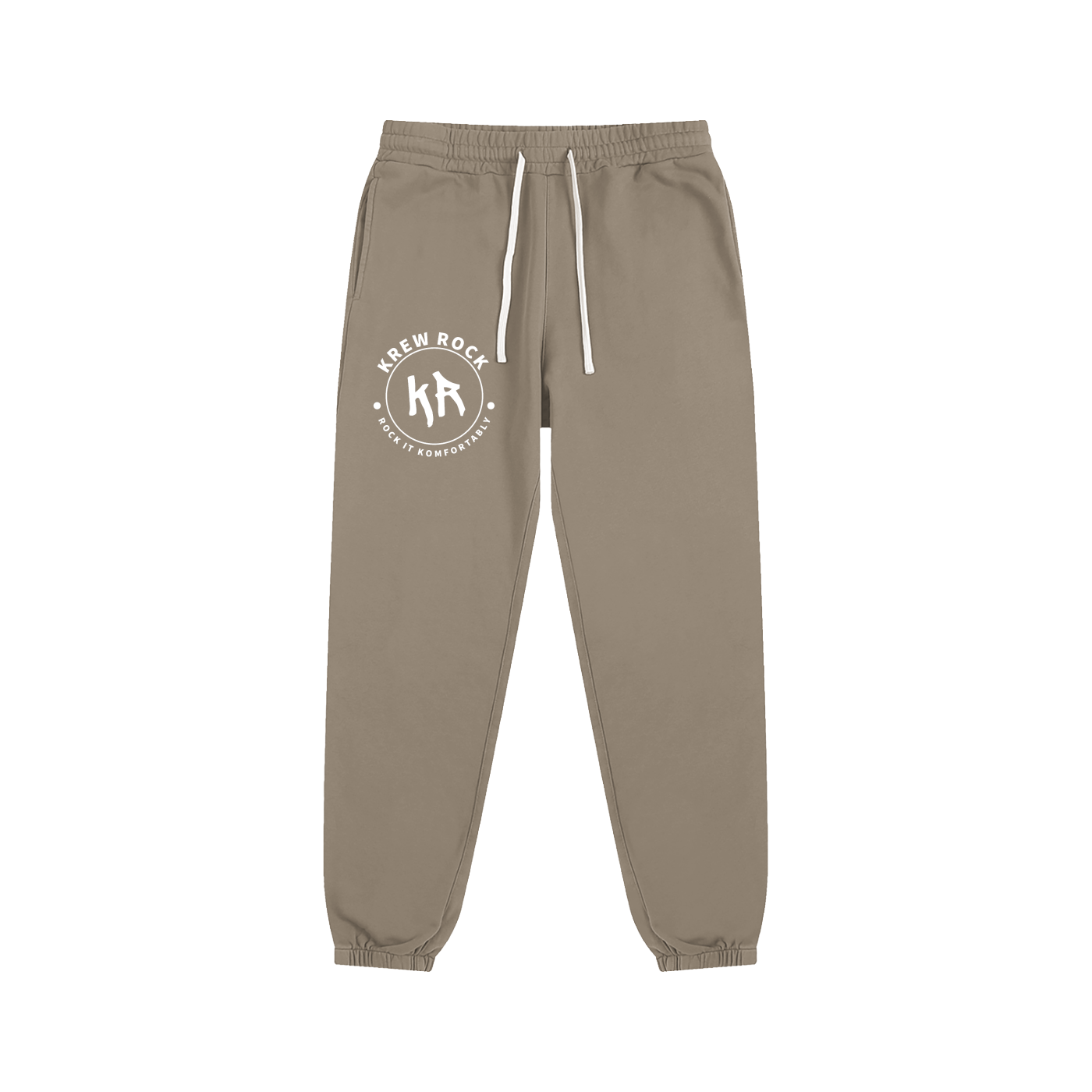 Essential Sweatpants (White Print)