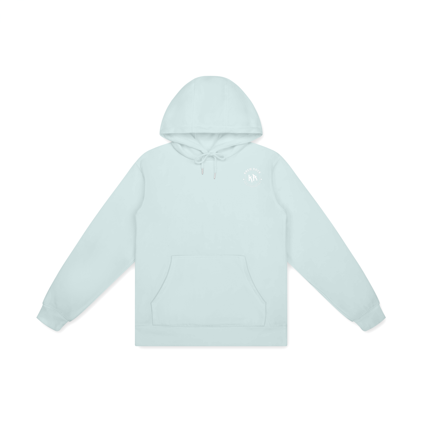 Unisex Basic 100% Cotton Hoodie (White Logo)