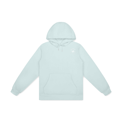 Unisex Basic 100% Cotton Hoodie (White Logo)