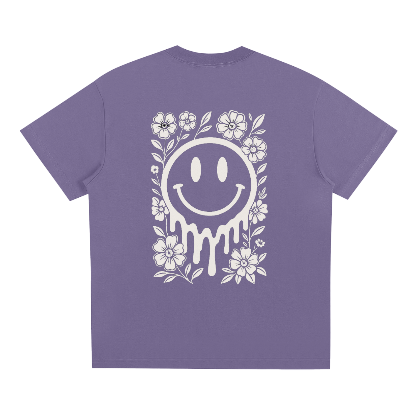 Smiley Krew Tee (White Print)
