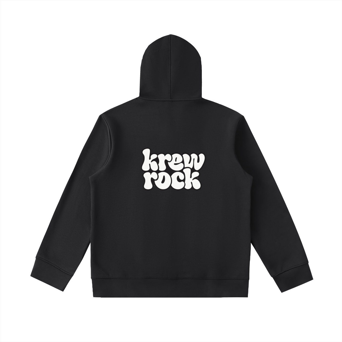 Heavyweight High Neck  Zip-Up Hoodie