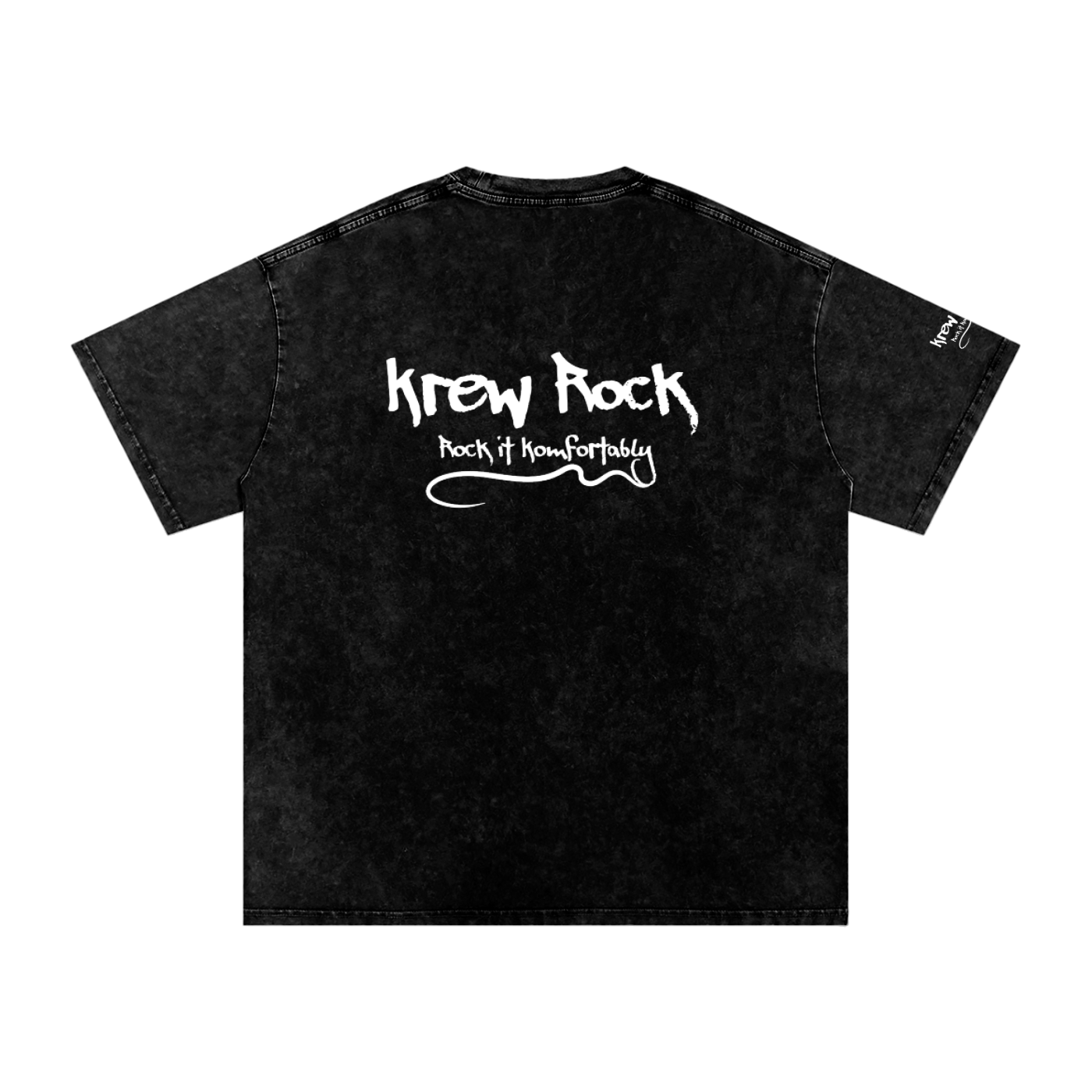 Snow Washed Oversized Krew T-Shirt