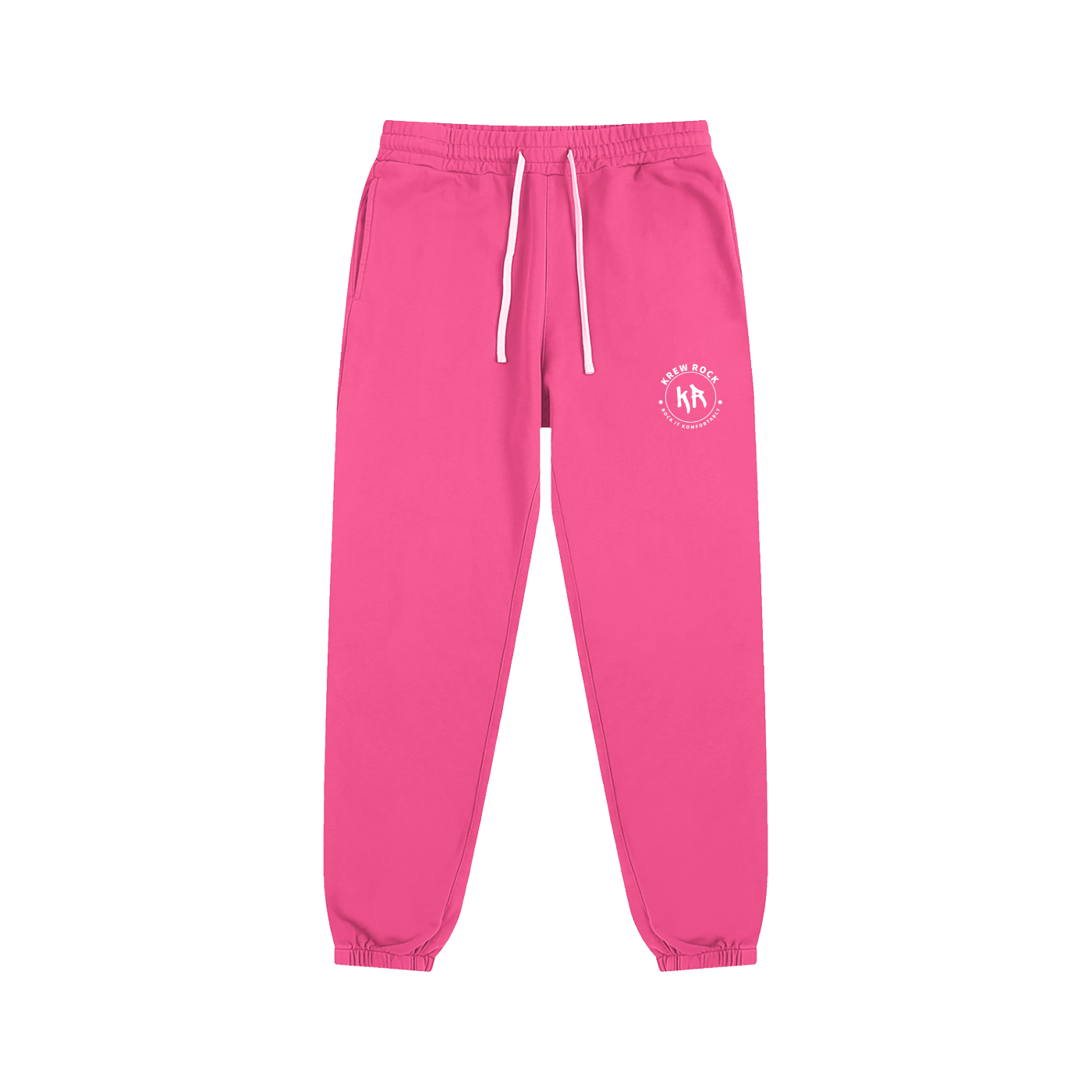 Essential Sweatpants (White Logo)
