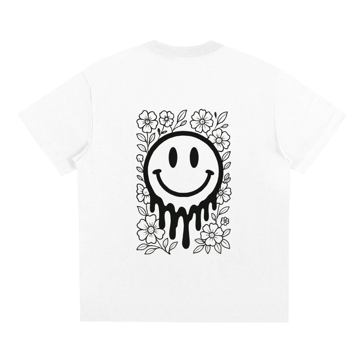 Mixed Smiley Tee