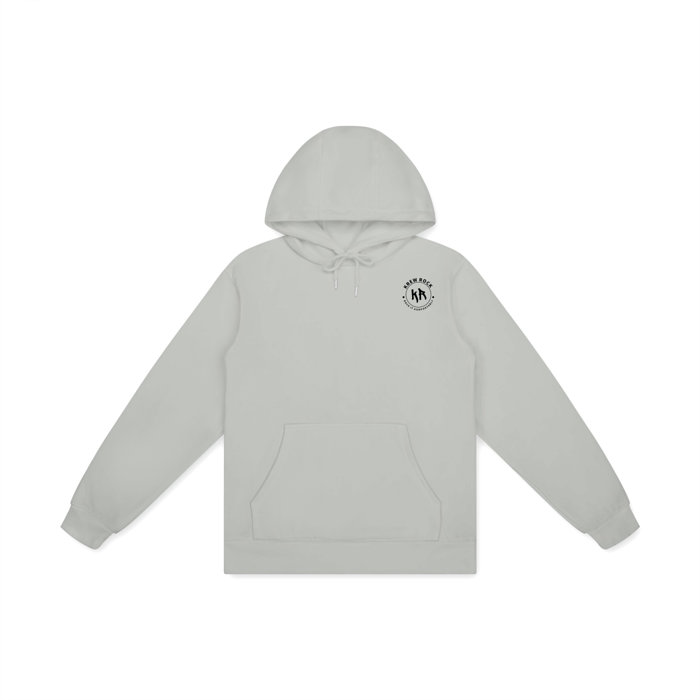 Unisex Basic 100% Cotton Hoodie (Black Logo)