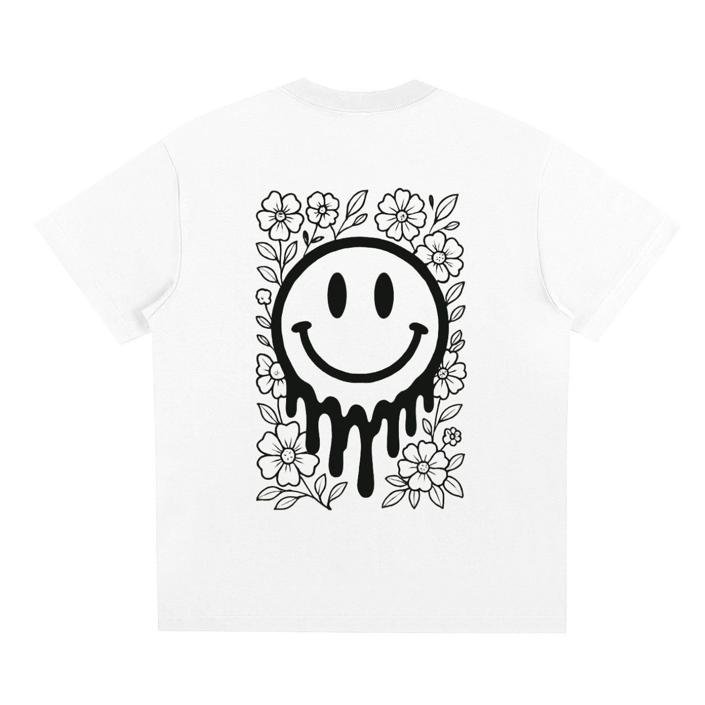 Smiley Krew Tee (Black Print)