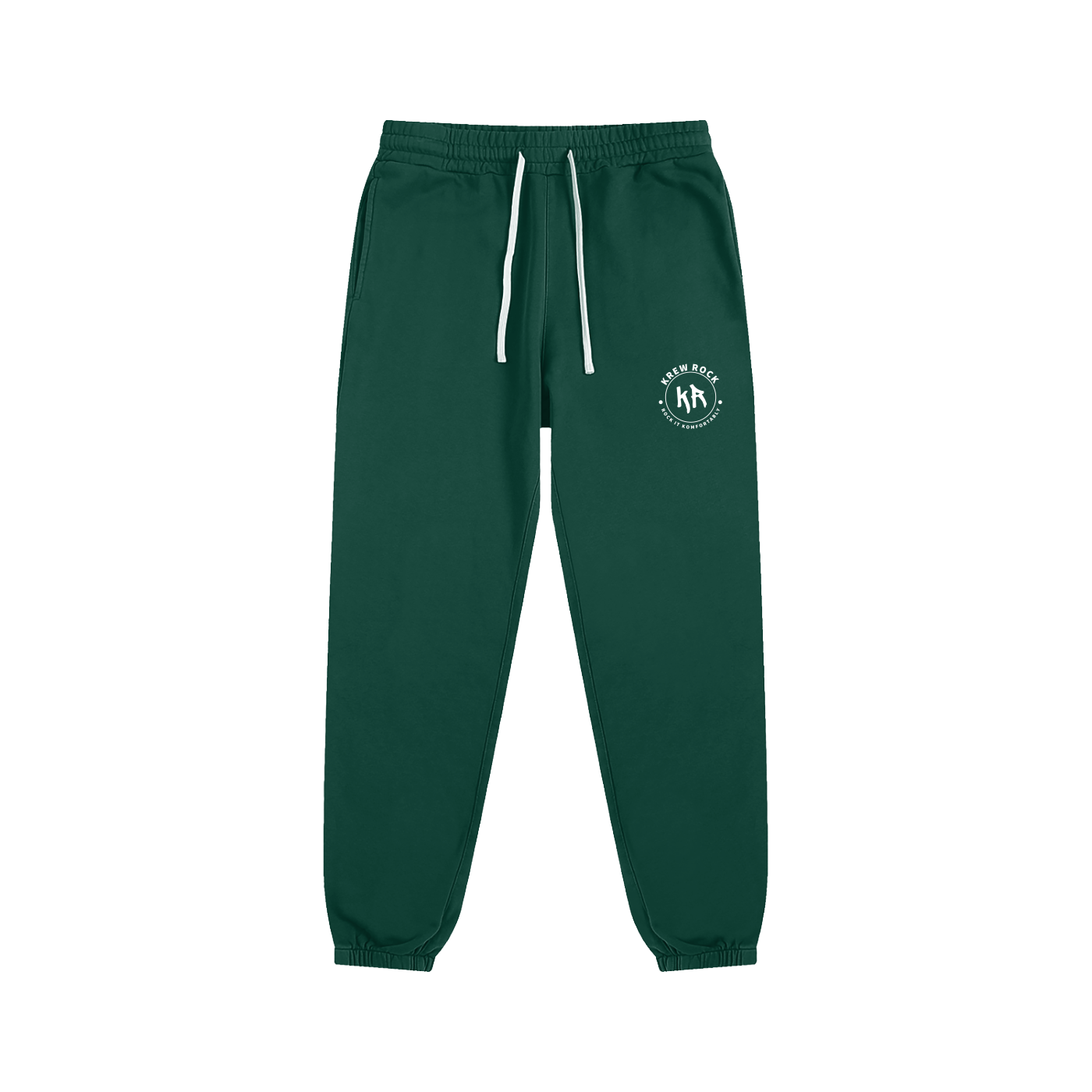 Essential Sweatpants (White Logo)