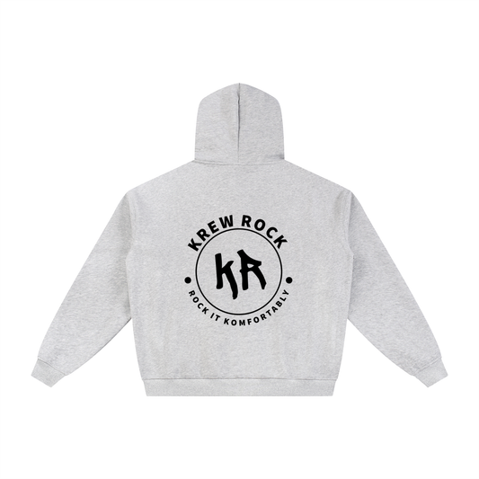 Essential Fleece Zip-Through Hoodie