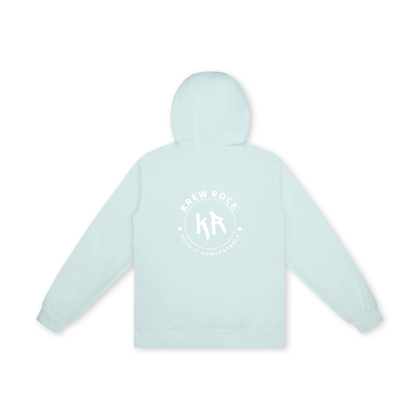 Unisex Basic 100% Cotton Hoodie (White Logo)