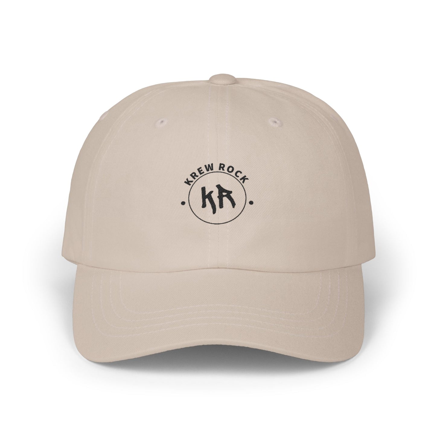 Classic Dad Cap (Embroidery / Black Logo)