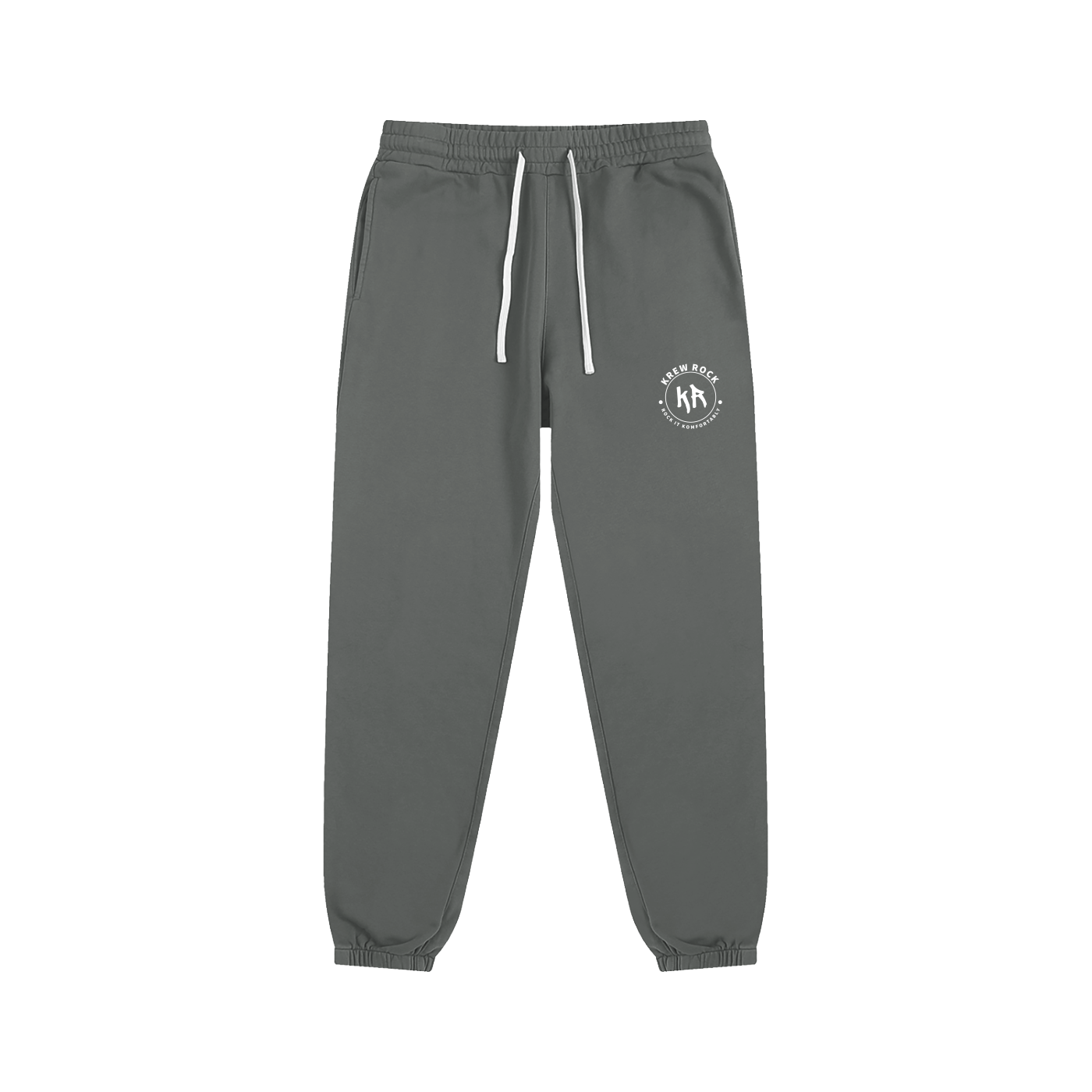 Essential Sweatpants (White Logo)