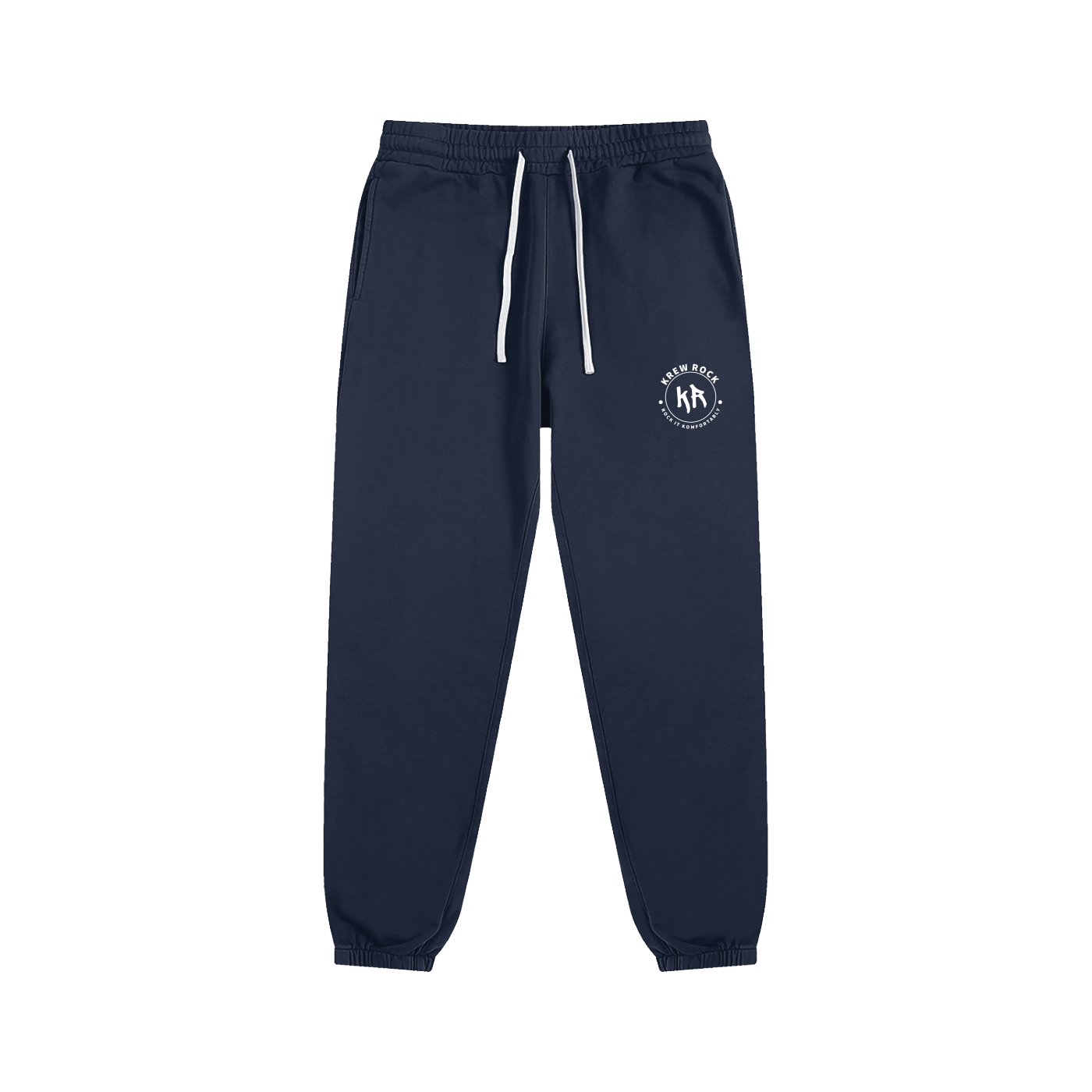 Essential Sweatpants (White Logo)
