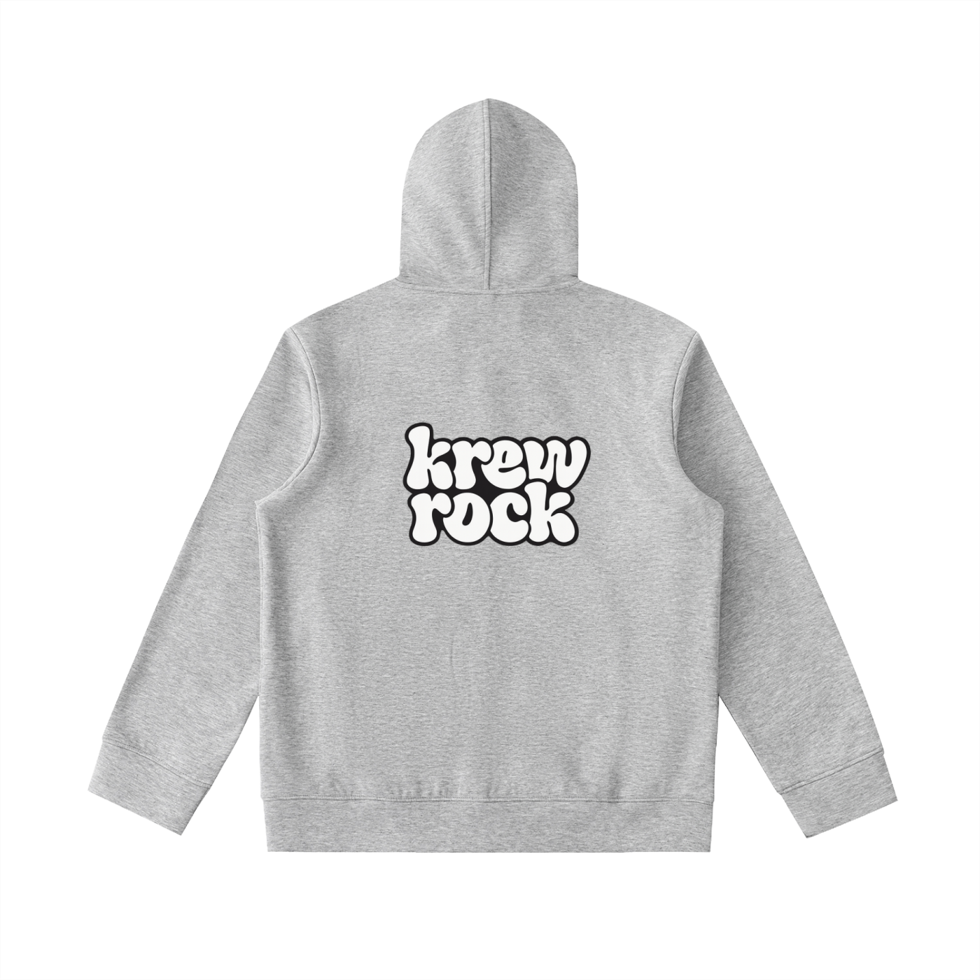 Heavyweight High Neck  Zip-Up Hoodie
