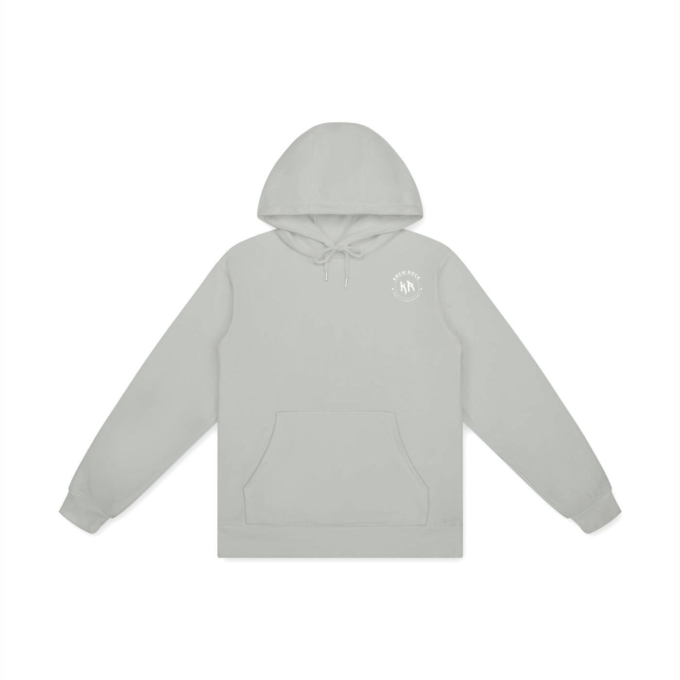 Unisex Basic 100% Cotton Hoodie (White Logo)