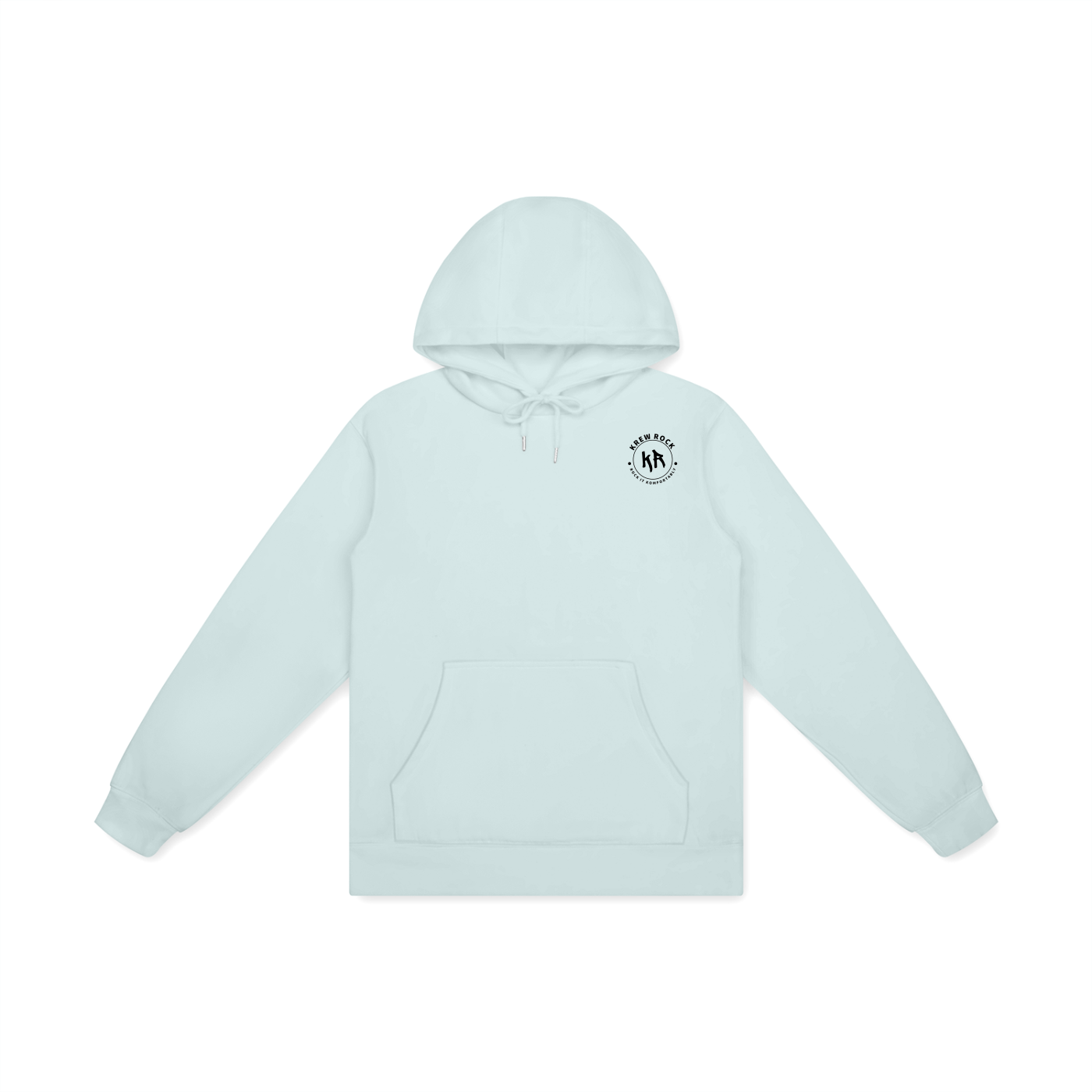 Unisex Basic 100% Cotton Hoodie (Black Logo)