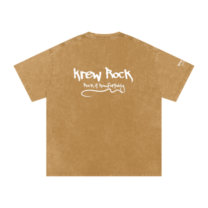 Snow Washed Oversized Krew T-Shirt