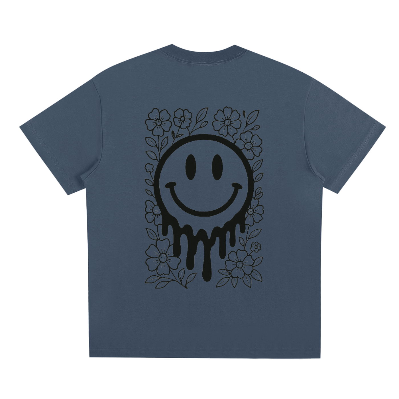 Smiley Krew Tee (Black Print)