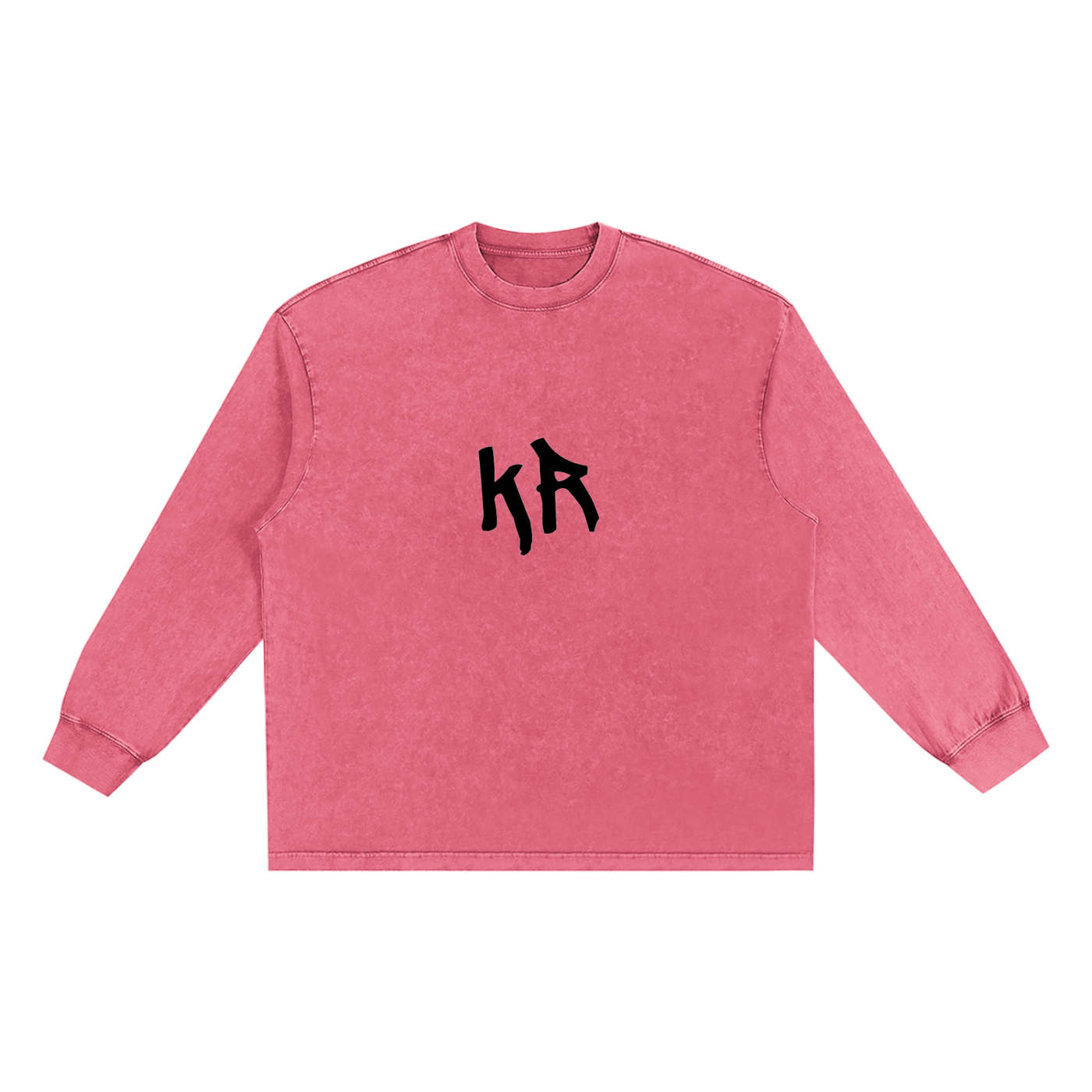 Snow Washed Frayed Edge T-Shirt