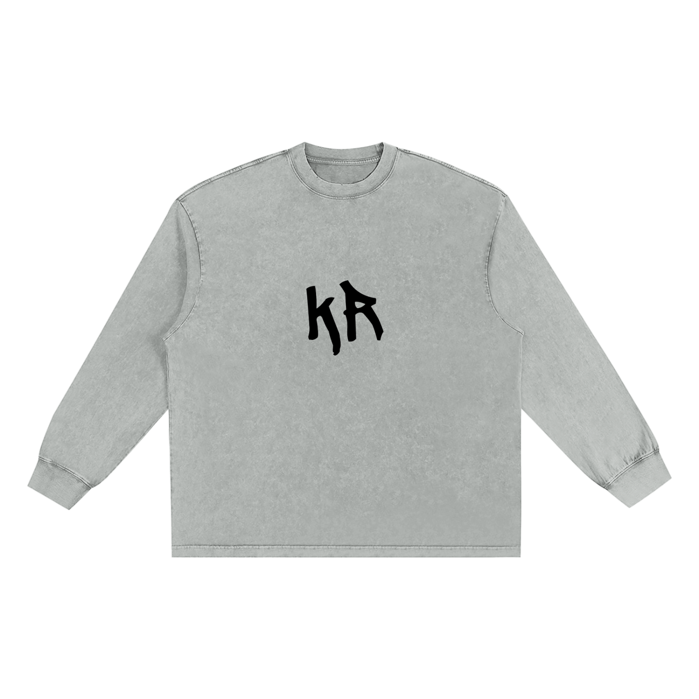 Snow Washed Frayed Edge T-Shirt