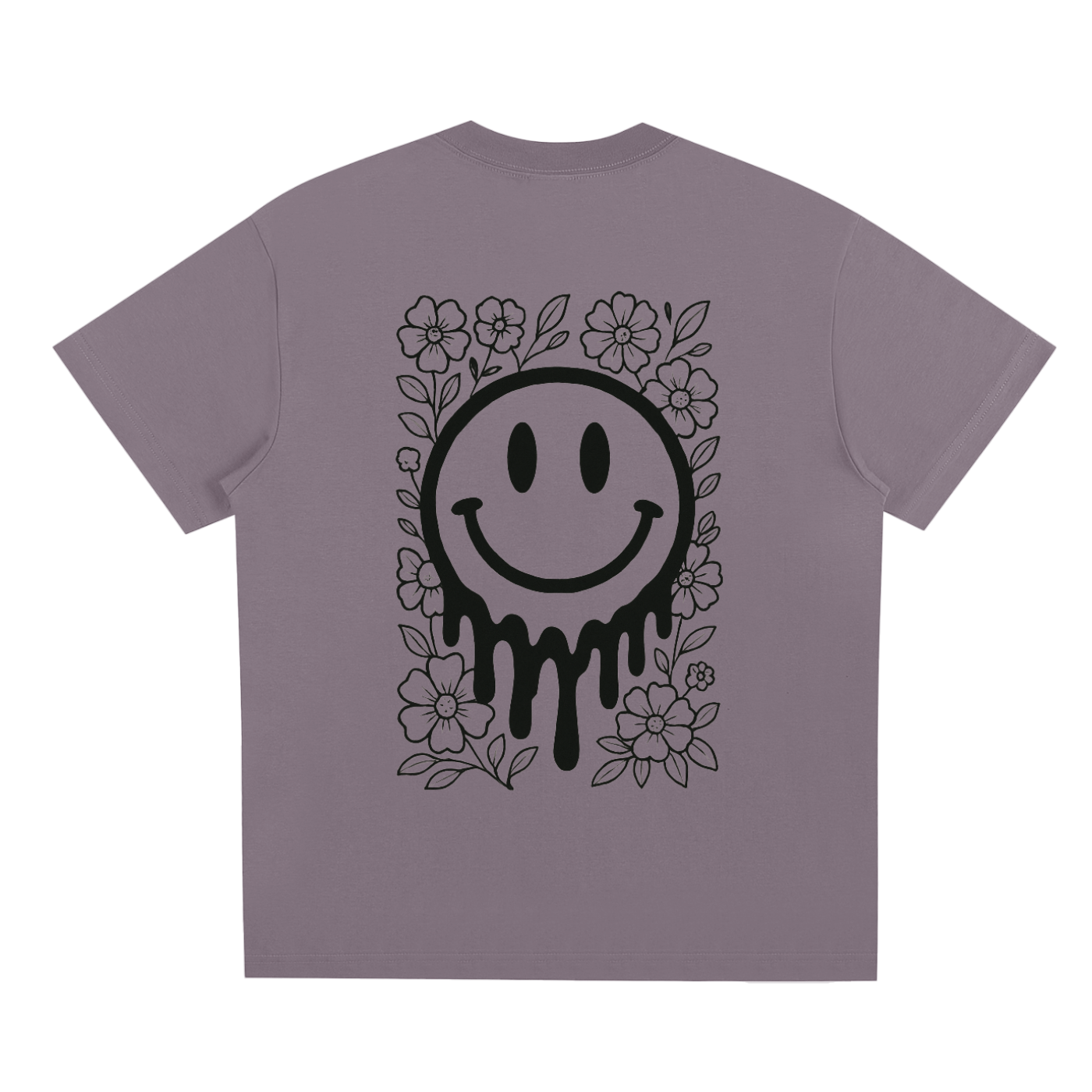 Smiley Krew Tee (Black Print)