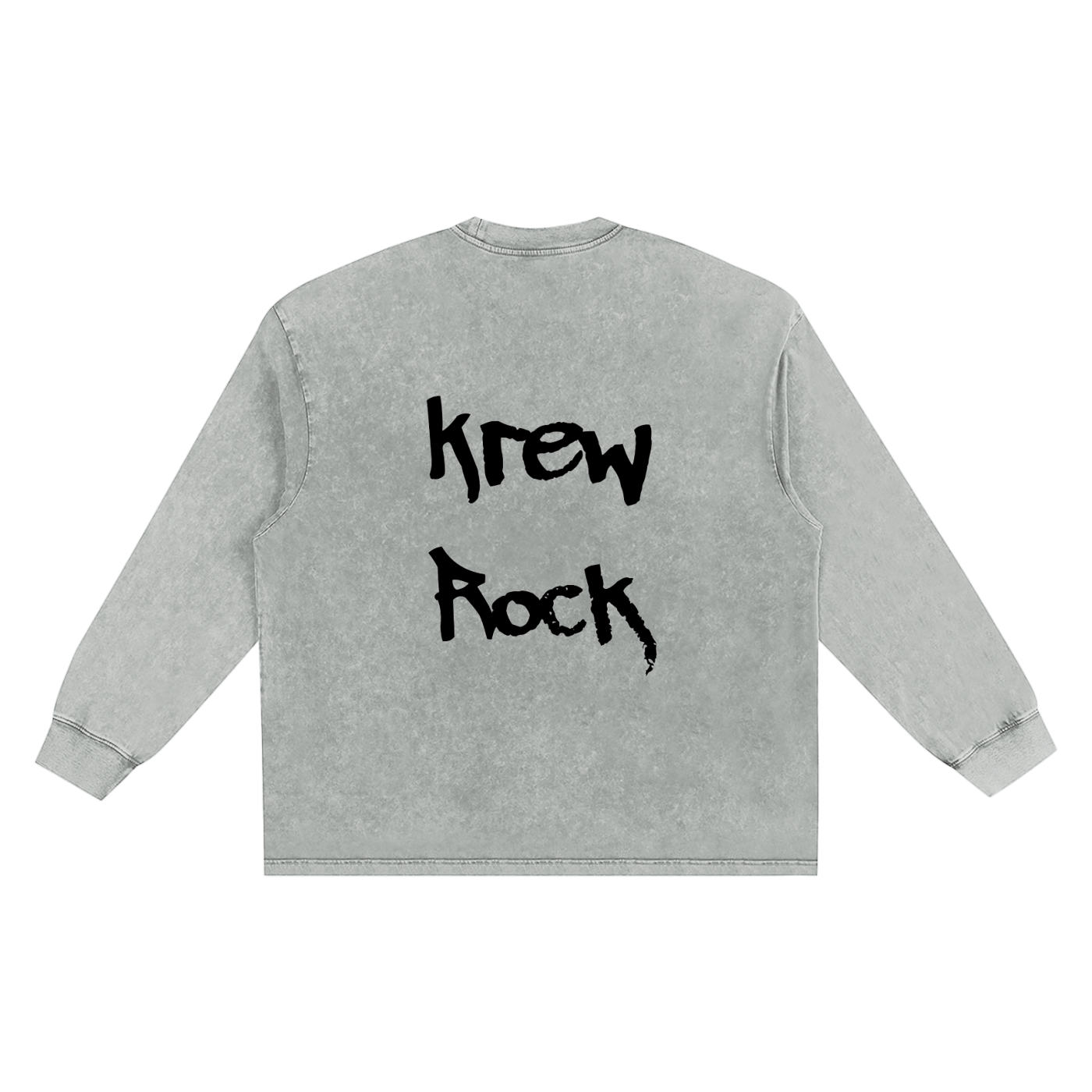 Snow Washed Frayed Edge T-Shirt