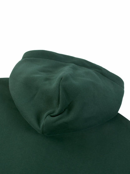 Essential Fleece Zip-Through Hoodie (Black Logo)